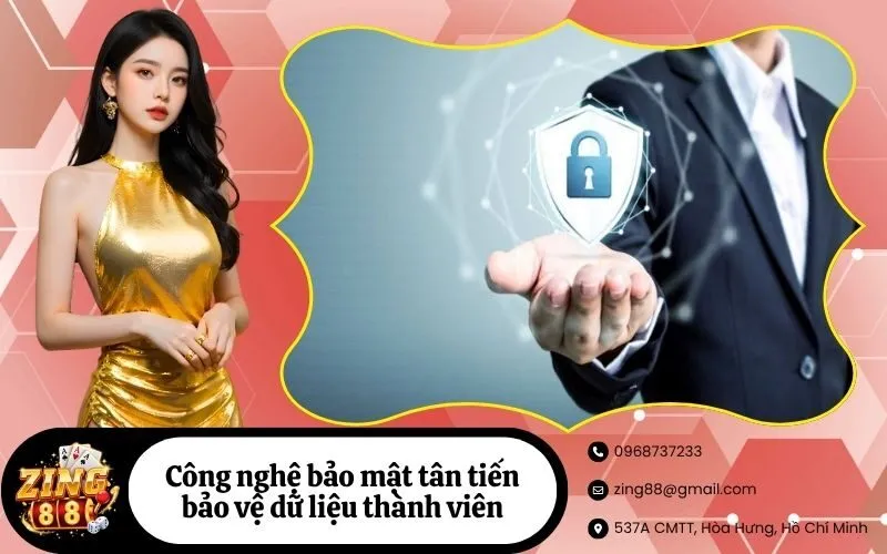 Công nghệ bảo mật tân tiến bảo vệ dữ liệu thành viên