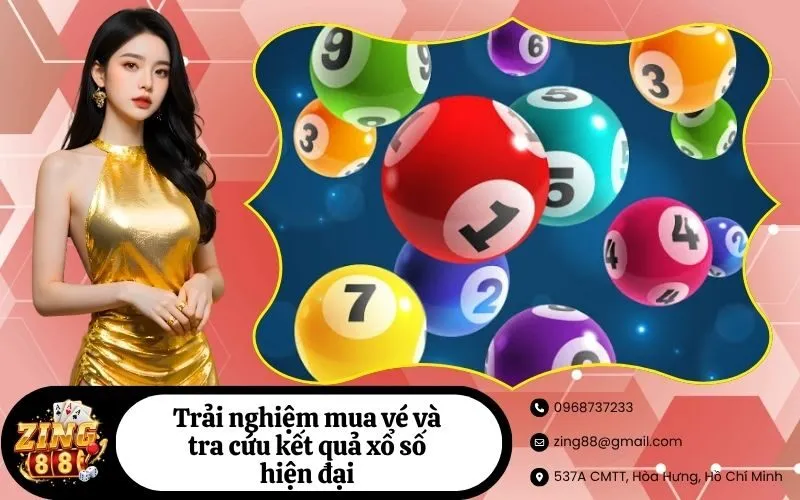 Trải nghiệm mua vé và tra cứu kết quả xổ số hiện đại